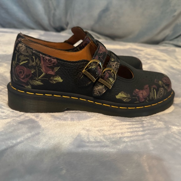 Dr. Martens Black Floral Mary Jane’s - Picture 3 of 5